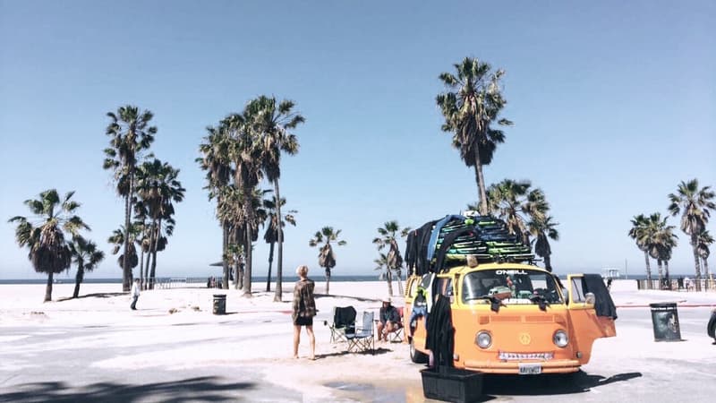 Sea, sun and sand in the City of Los Angeles