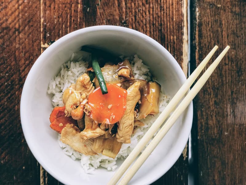 Neon Asian Street Food