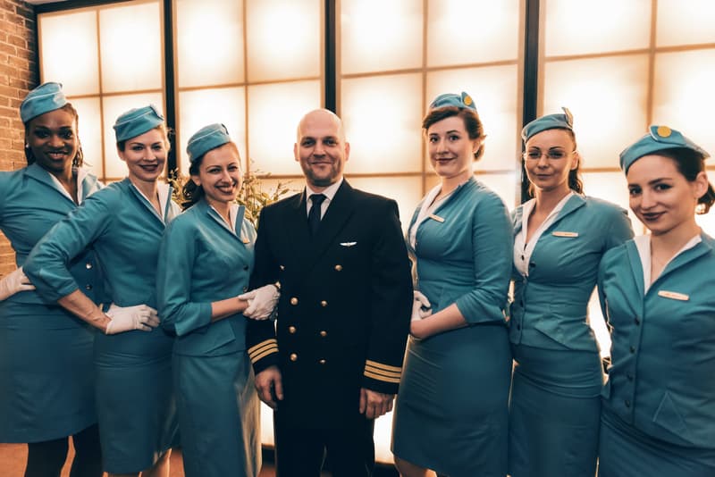 the PanAm lounge