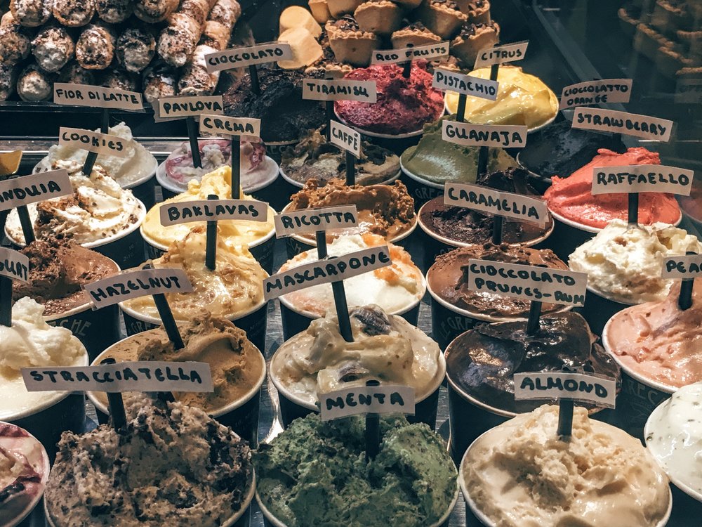 Athens authentic handmade ice cream at Le Grecche Travel Food People