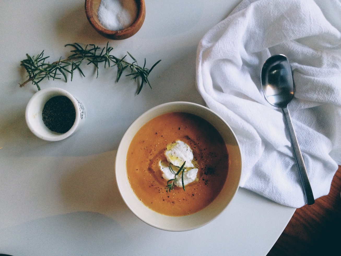 Recipe: Butternut squash soup with apples