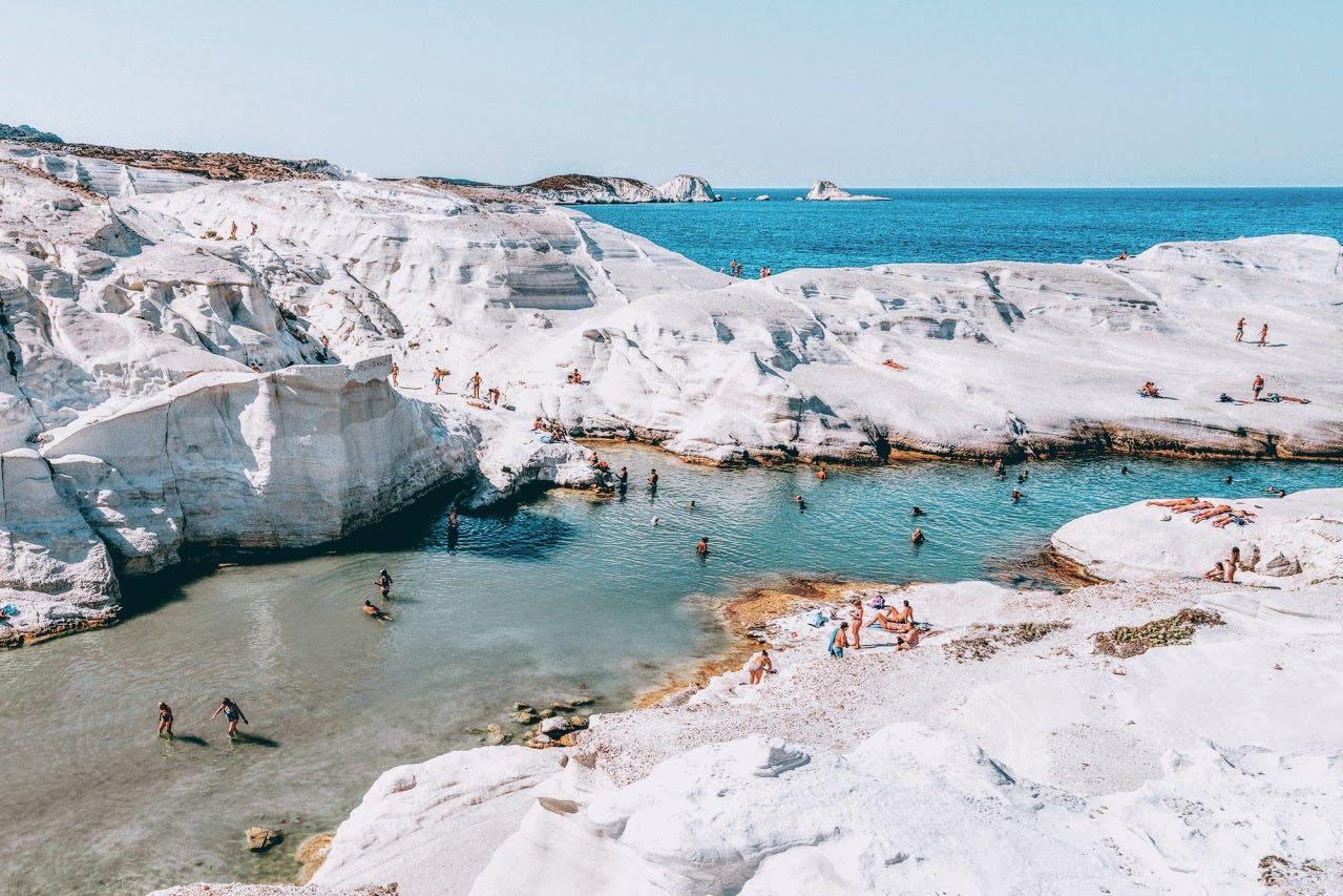 Milos Volcano In Greece Travel Food People